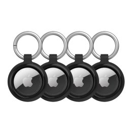 Apple AirTag Otterbox Sleek Tracker Case - Black - 4pk