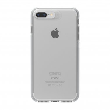 iPhone 8 Plus/7 Plus/6S Plus/6 Plus Gear4 D3O Clear/Silver Piccadilly case