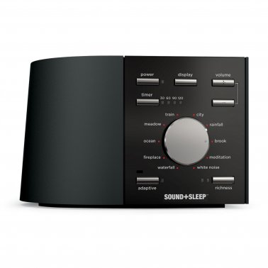 Sound+Sleep Black Adaptive Sound Sleep Therapy System