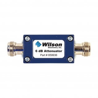 Wilson 6 db attenuator with N female connectors