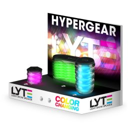 HyperGear LYTE Wireless LED Speaker Demo Kit