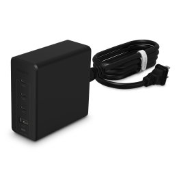 Mophie 120W 4-port USB-C/USB-A Speedport GaN Wall Charger - Black