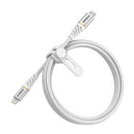 OtterBox 100cm USB-C to Lightning Braided Charge and Sync Cable - White