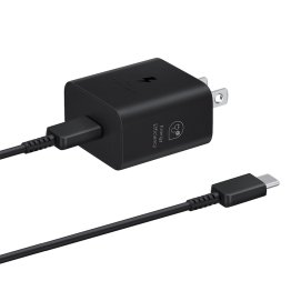 Samsung OEM 25W PD w/USB-C to USB-C Cable Wall Charger - Black