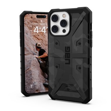 UAG Pathfinder SE MagSafe Case for Apple iPhone 15 Pro Max in Black  Midnight Camo