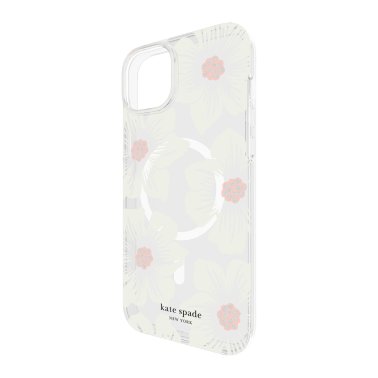 kate spade new york - Protective Hardshell Magsafe Case for iPhone 14 Plus  - Hollyhock 