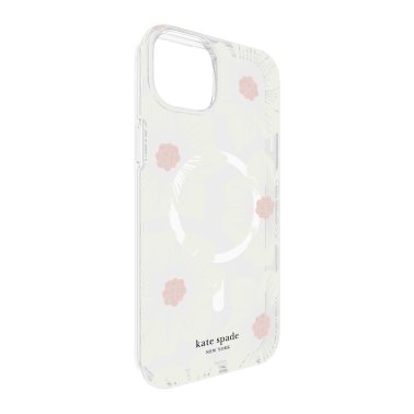 kate spade new york - Protective Hardshell Magsafe Case for iPhone 14 Plus  - Hollyhock 