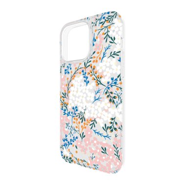 Kate Spade Multi Floral Black and White MagSafe - iPhone 15 Pro Max